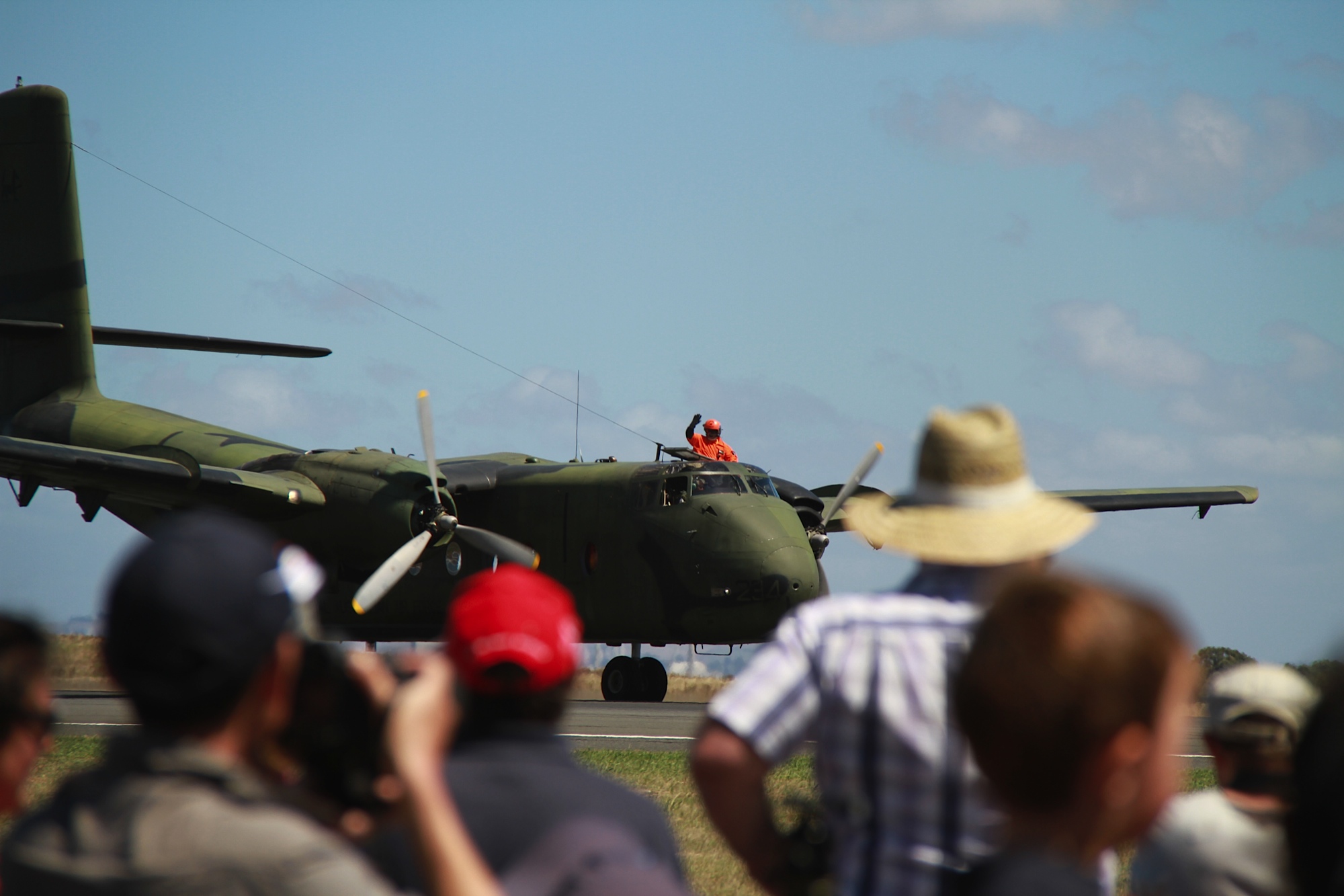 A4-234 wowing crowds at Avalon 2013